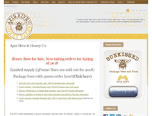 Tablet Screenshot of apishive.com